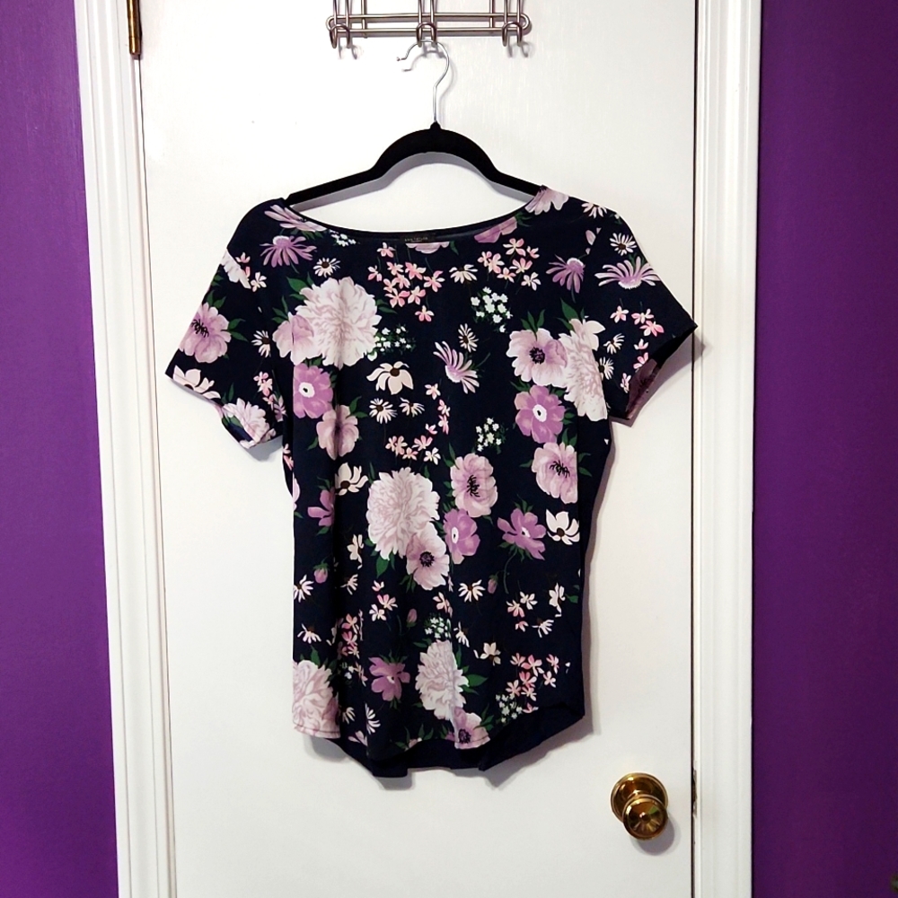 Floral print top